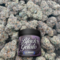 Jar of Black Gelato jar  surrounded by similar flower