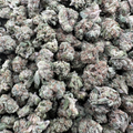 Close-up of dried buds with a green and brown color.